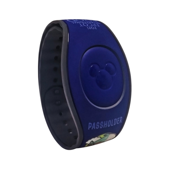Disney Figment Epcot Food & Wine Passholder Limited Edition Magicband - Picture 2 of 9